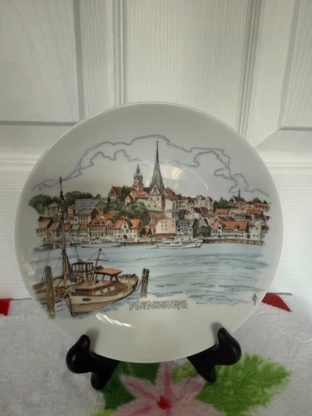 Vintage Flensburg GEGR 1849 UHLENHORST Plate Collection